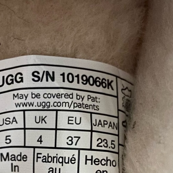 UGG Tasman Slippers Chestnut Kid’s 5 6 = Women’s 7 8 - Picture 7 of 16